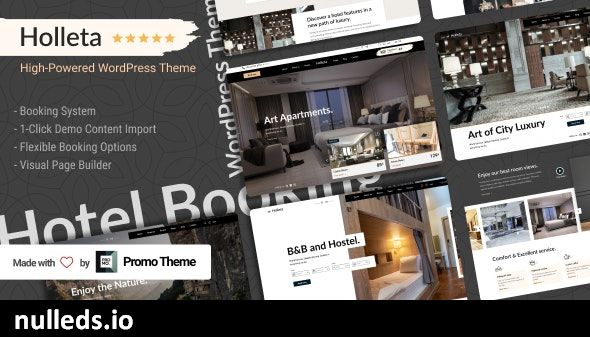 Holleta - Hotel Booking WordPress