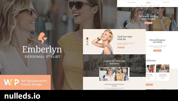 Emberlyn | Personal Stylist & Fashion Clothing WordPress Theme