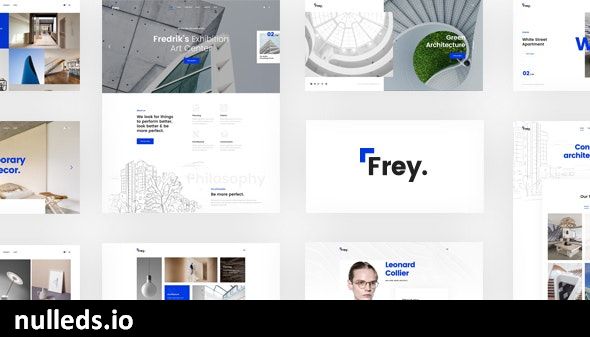 Frey – Contemporary Architecture & Portfolio WordPress Theme