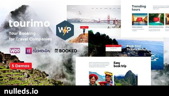 Tourimo - Tour Booking WordPress Theme