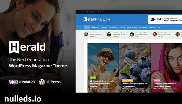 Herald - Newspaper & News Portal WordPress Theme