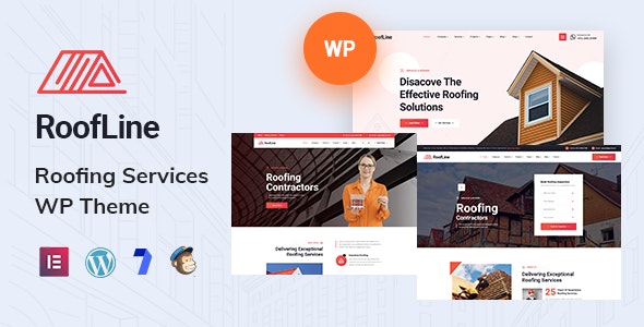 RoofLine - Roofing Services WordPress Theme