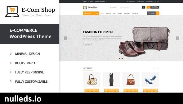 eCom - Responsive WooCommerce WordPress Theme