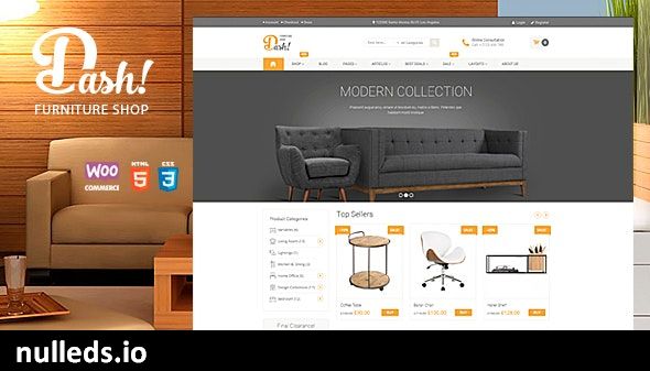 Dash - Handmade Furniture Marketplace Theme