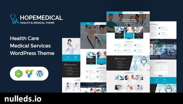 Hope Medical - Health Care WordPress Theme