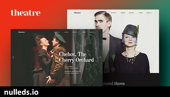 Theatre WP | Culture, Entertainment & Theater WordPress Theme