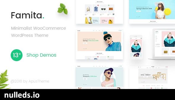 Famita - Minimalist WooCommerce WordPress Theme