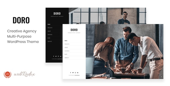 DORO - Creative Agency WordPress Theme