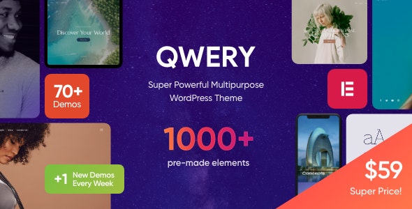 v3.1.0 Qwery - Multi-Purpose Business WordPress Theme + RTL