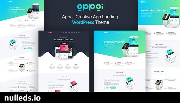 Appai App Landing WordPress Theme