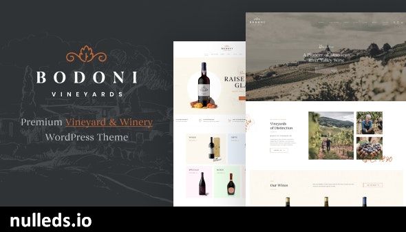 Bodoni - Wine Shop & Vineyard WooCommerce Theme