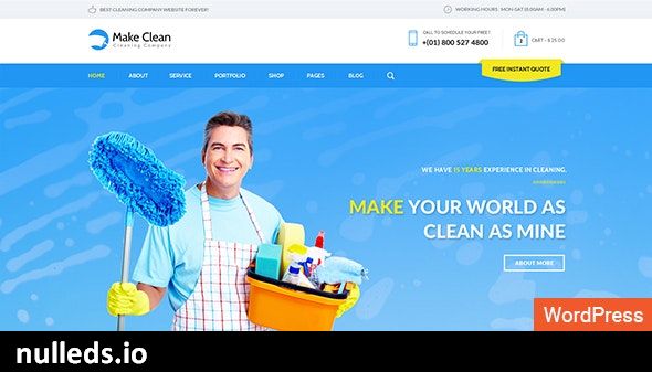 Make Clean - Responsive WordPress Theme