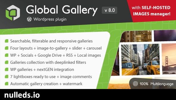 v8.7.4 Global Gallery - Wordpress Responsive Gallery