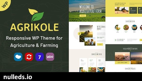 Agrikole | Responsive WordPress Theme for Agriculture & Farming