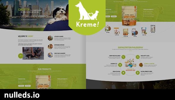 Kreme - Pet & Shop eCommerce WordPress Theme