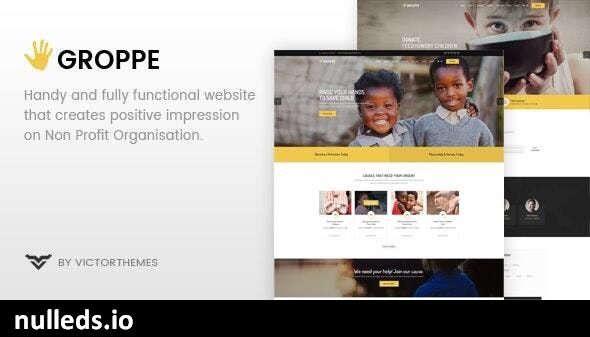 Groppe - Nonprofit WordPress Theme