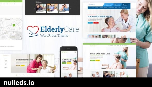 Elderly Care - Senior Care WordPress Theme