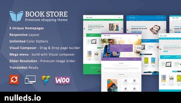 Book Store WordPress WooCommerce Theme