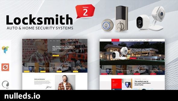 Locksmith - Security Systems WordPress Theme