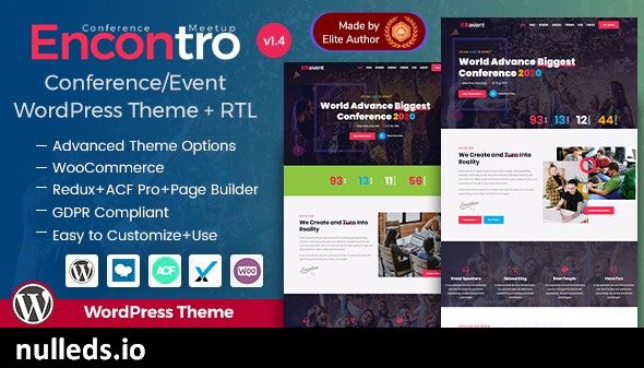 Encontro - Conference & Event WordPress Theme