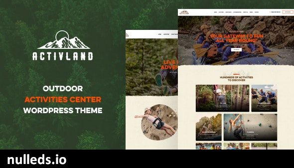 Activland - Outdoor Activities WordPress Theme