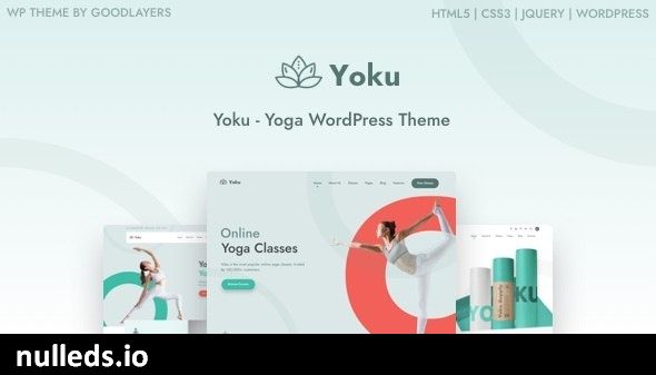 Yoku - Yoga Studio & Ayurveda WordPress