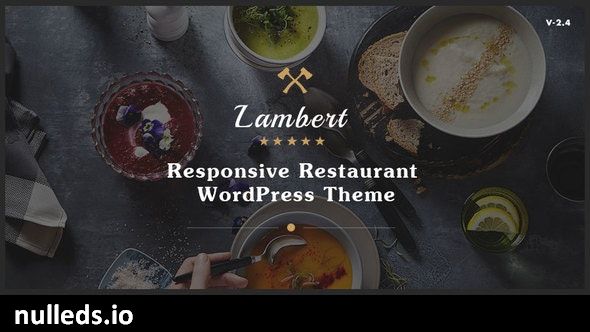 Lambert - Restaurant / Cafe / Pub WordPress Theme