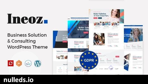 Ineoz - Business Consulting WordPress Theme