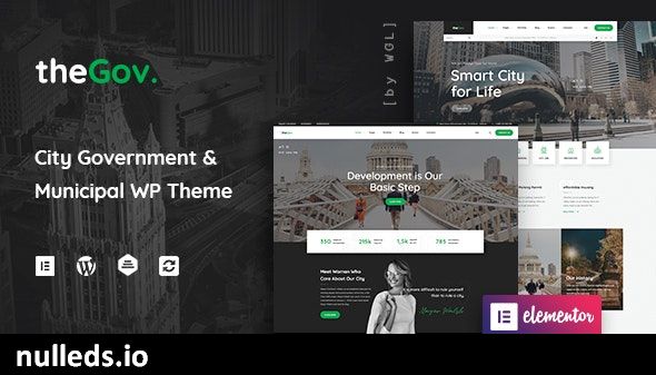 TheGov -  Municipal and Government WordPress Theme