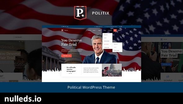 Politix - Political Campaign WordPress Theme