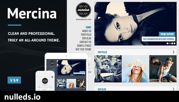 Mercina - MultiPurpose WordPress Theme