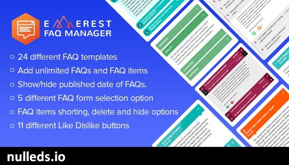 Everest FAQ Manager - Responsive Frequently Asked Questions (FAQ) Plugin for WordPress