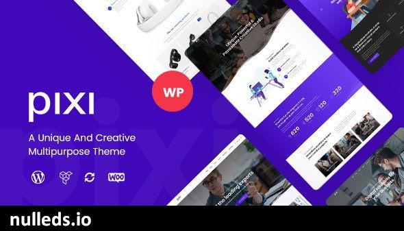 Pixi - Creative Multi-Purpose WordPress Theme