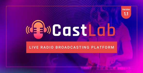 CastLab - Live Radio Broadcasting Platform