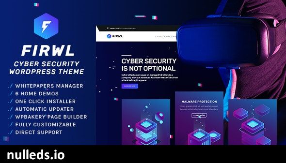 Firwl - Cyber Security WordPress Theme