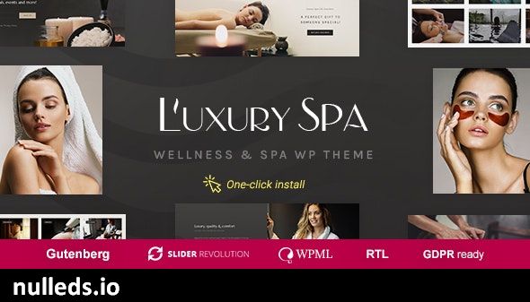 Luxury Spa - Beauty & Wellness Theme