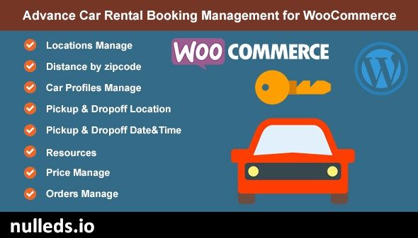 Advance Car Rental Booking Management for WooCommerce