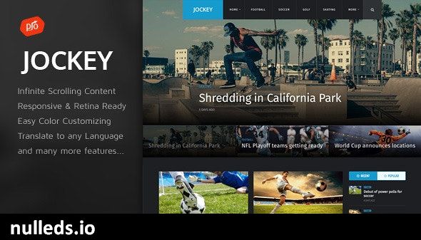 Jockey - Sports Magazine & News Theme