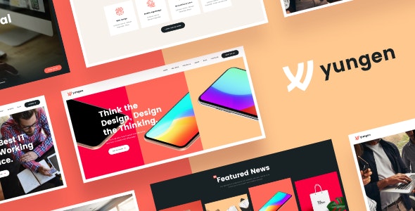 Yungen | Modern Digital Agency Business WordPress Theme