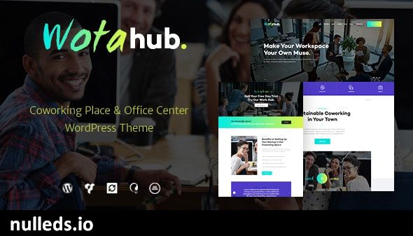 WotaHub | Coworking Space WordPress Theme