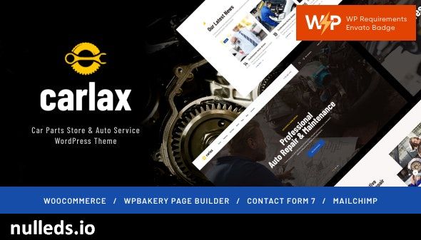 Carlax | Car Parts Store & Auto Service WordPress Theme