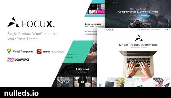 Focux - Multi-Purpose Single Product WooCommerce WordPress Theme