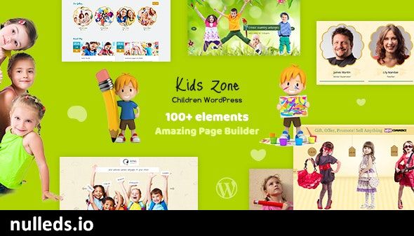 Kids Zone - Children WordPress Theme