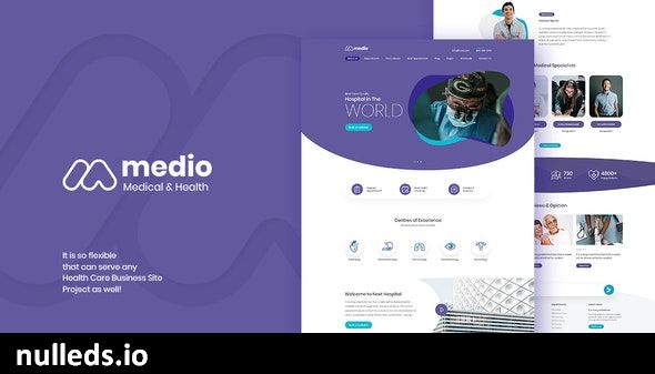 Medio - Medical Organization WordPress Theme