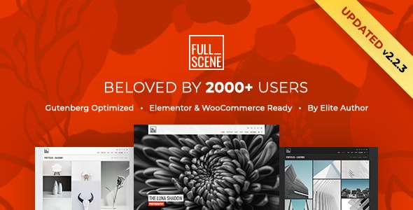 FullScene - Portfolio / Photography WordPress Theme