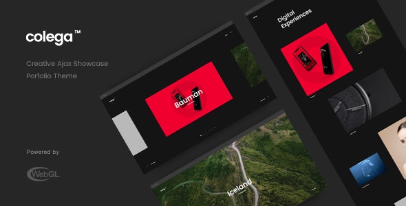 Colega - Creative Portfolio Theme