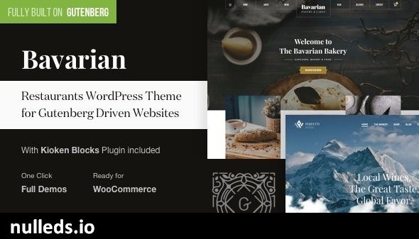 Bavarian - WordPress Block Editor Theme for Restaurants