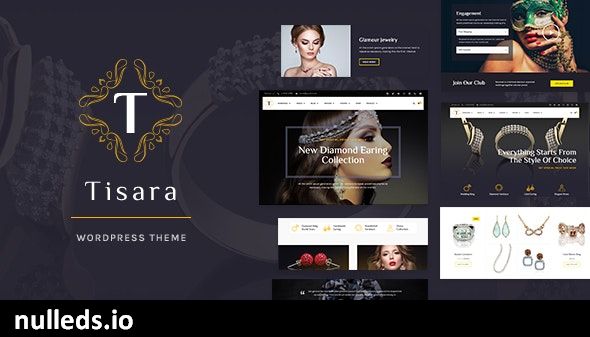 Tisara Jewelry WooCommerce Theme