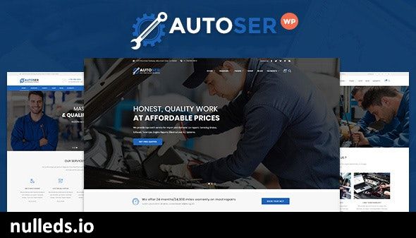 Autoser - Car Repair and Auto Service WordPress Theme