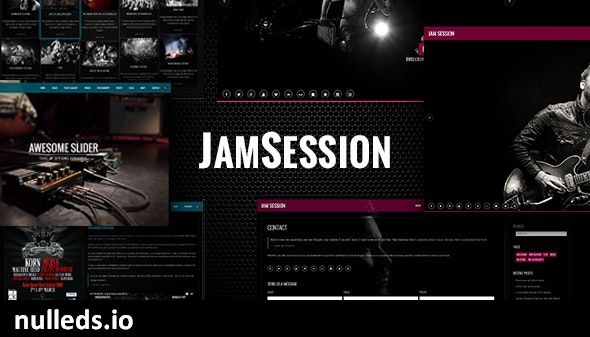 JamSession - Music WordPress Theme